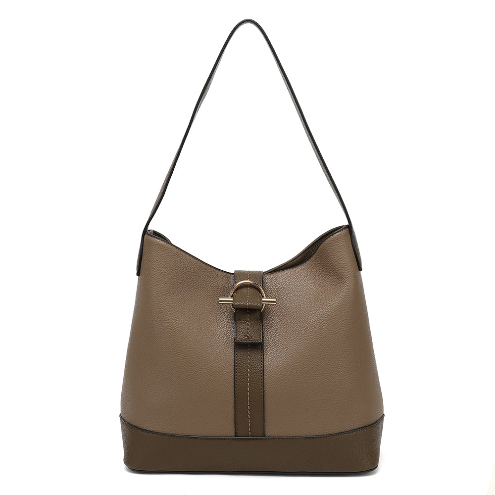 Slouchy Hobo with Tab Over and Crossbody Strap - Charming Charlie