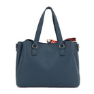 Triple Compartment Satchel with Scarf and Charm Detail - Charming Charlie