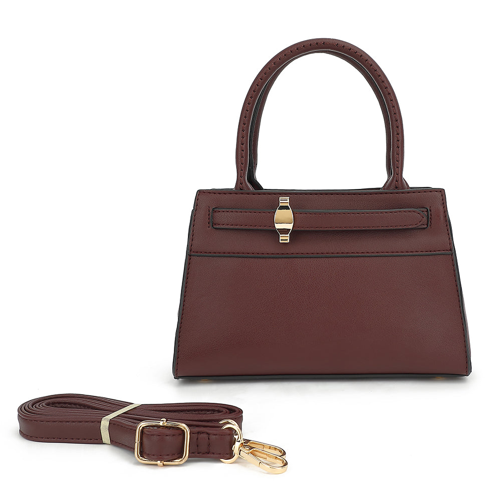 Double Handle Satchel - Charming Charlie