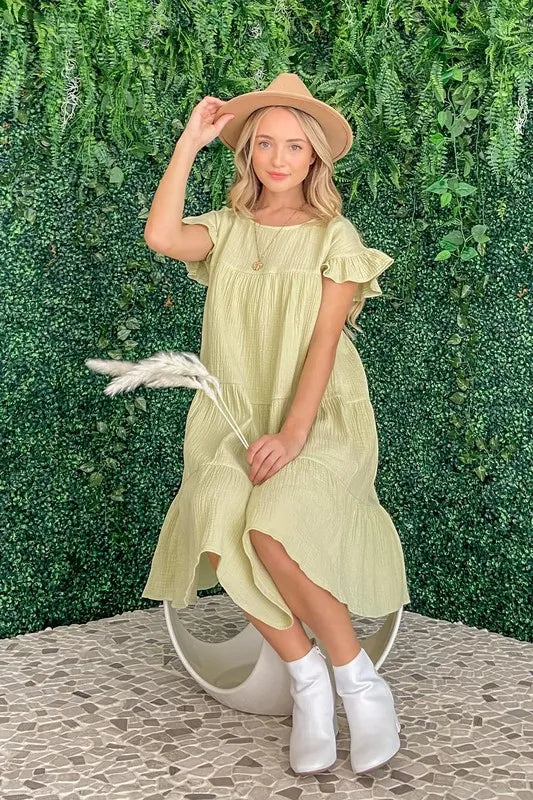 And The Why Cotton Gauze Baby Doll Casual Dress Charming Charlie And The Why Cotton Gauze Baby Doll Casual Dress Charming Charlie