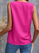 Ruffled V-Neck Tank - Charming Charlie