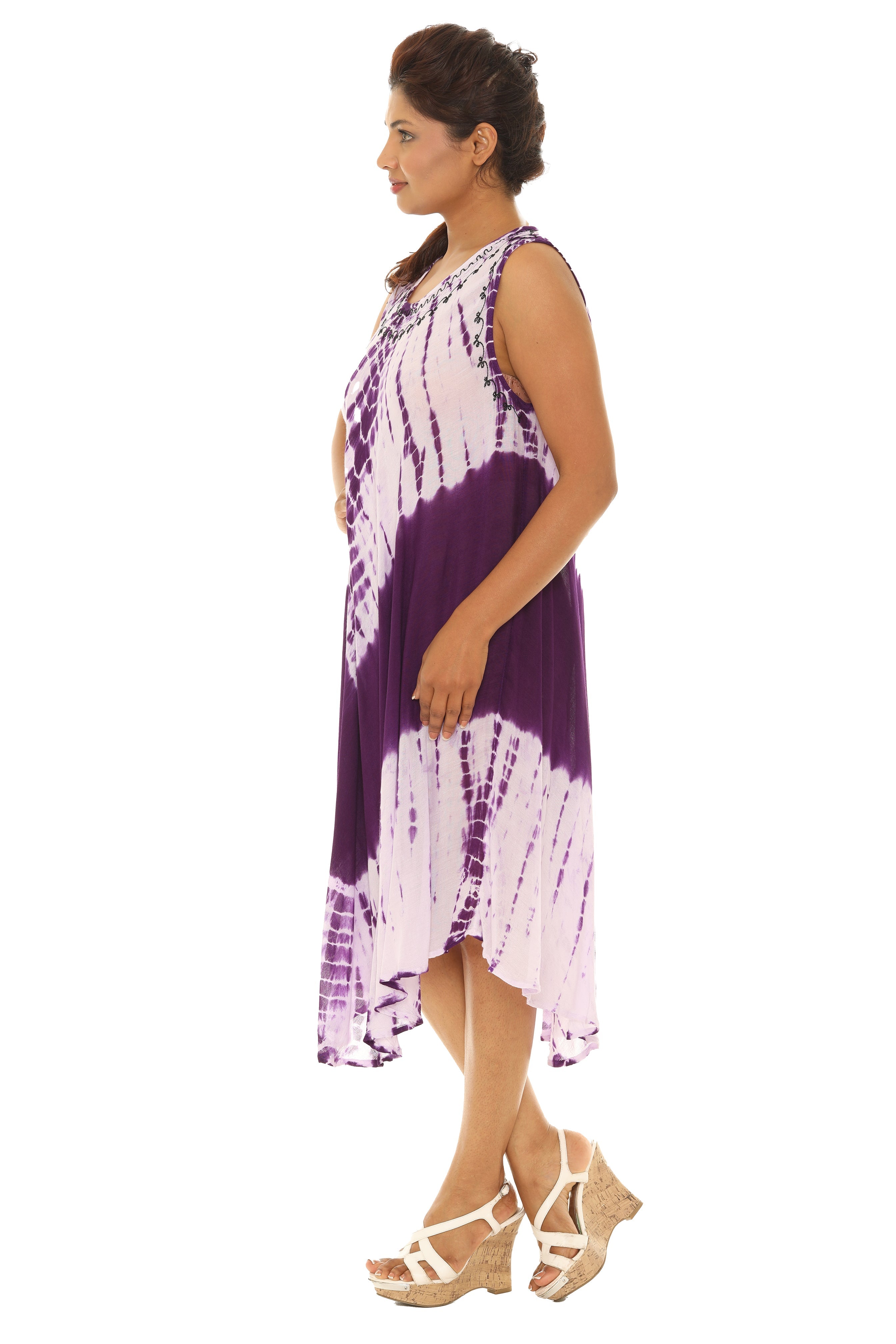 Tie Dye Rayon Sundress - Shoreline Wear, Inc.