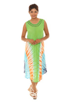 Tie Dye Rayon Sundress - Shoreline Wear, Inc.