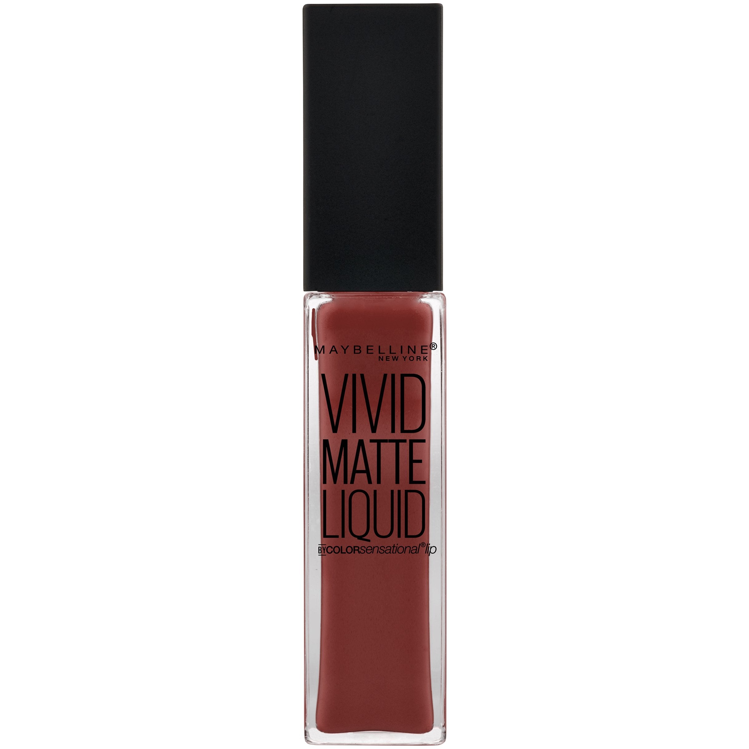 Maybelline New York Color Sensational Vivid Matte Liquid, Nude Thrill, 0.26 Fluid Ounce - Charming Charlie