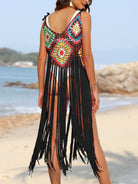 Fringe Spaghetti Strap Cover-Up - Charming Charlie