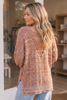 Cinnamon Spice Knit Sweater Top - Charming Charlie