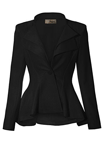 Double Notch Lapel Blazer