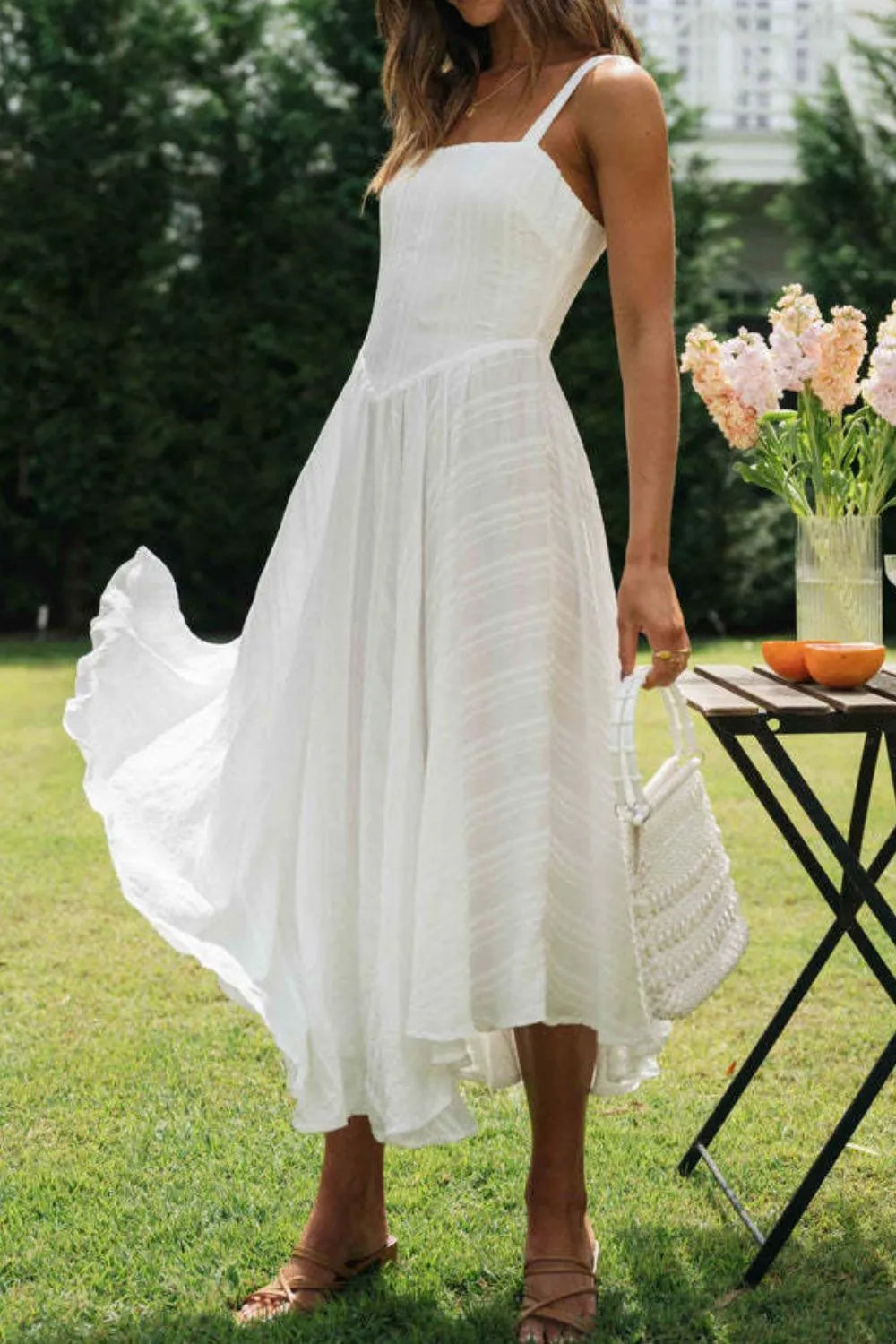 knee length dresses for ladies Lace Midi Dress – Endless Rose