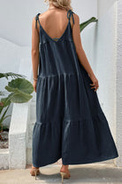 Tie-Shoulder Tiered Maxi Dress - Charming Charlie
