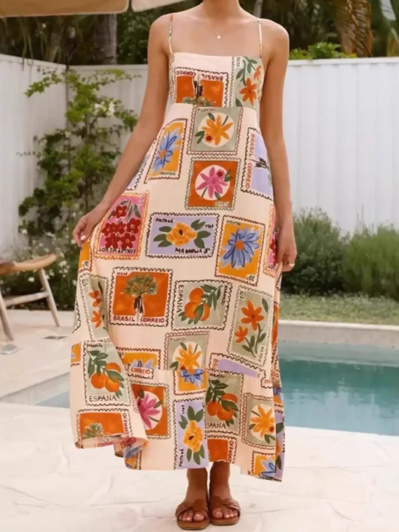 charming charlie maxi dress Printed Strapless Maxi Cami Dress – Charming Charlie