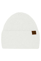 Ivory C.C Mohair Feel Wide Cuff Beanie