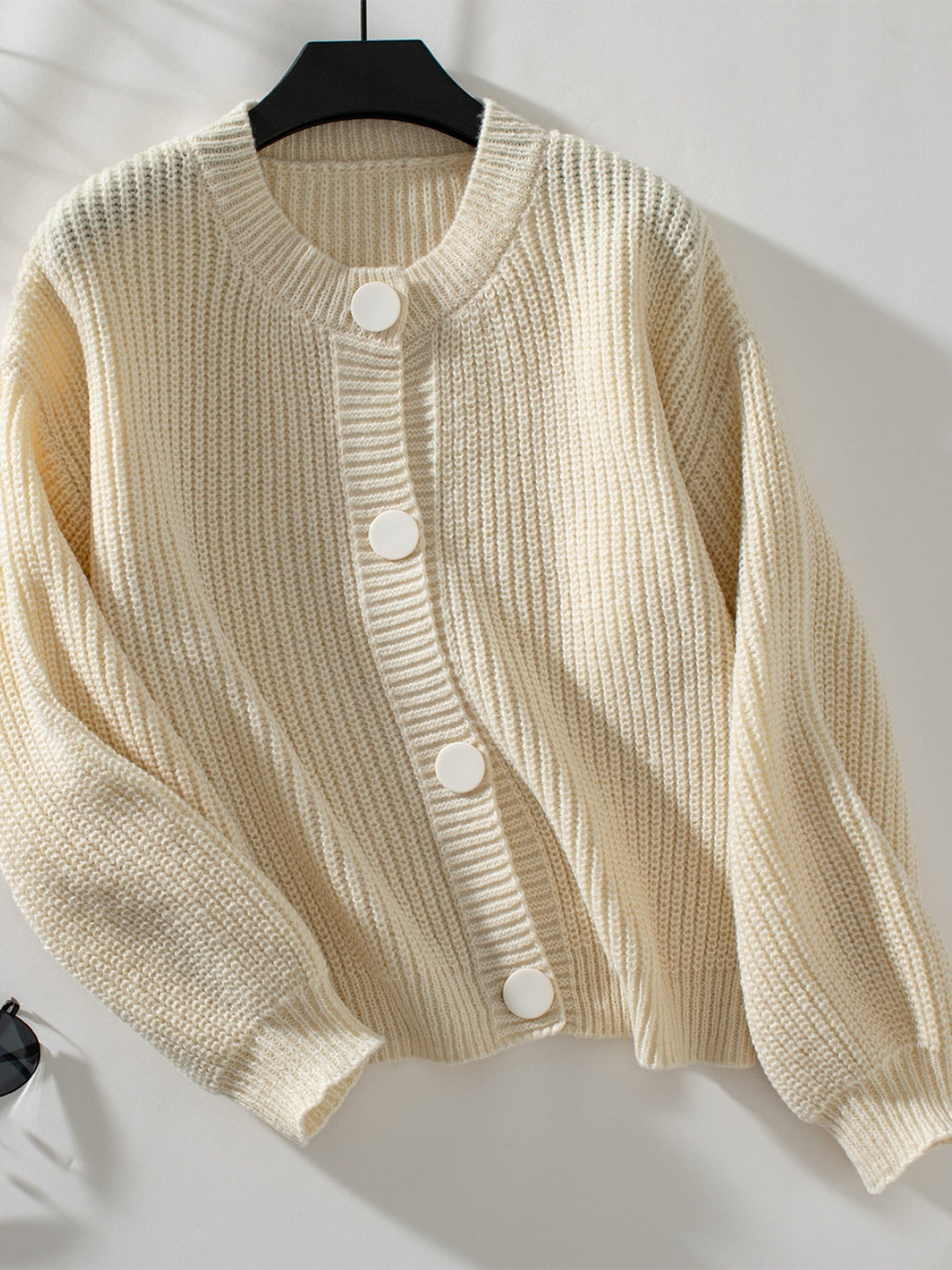 Button Down Long Sleeve Cardigan - Charming Charlie