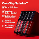 Revlon ColorStay Satin Ink Liquid Lipstick with Black Currant Seed Oil 0.17 fl - Charming Charlie