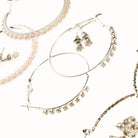 Set Of 6 Multi Stud And Hoop Earrings On A Card - Charming Charlie