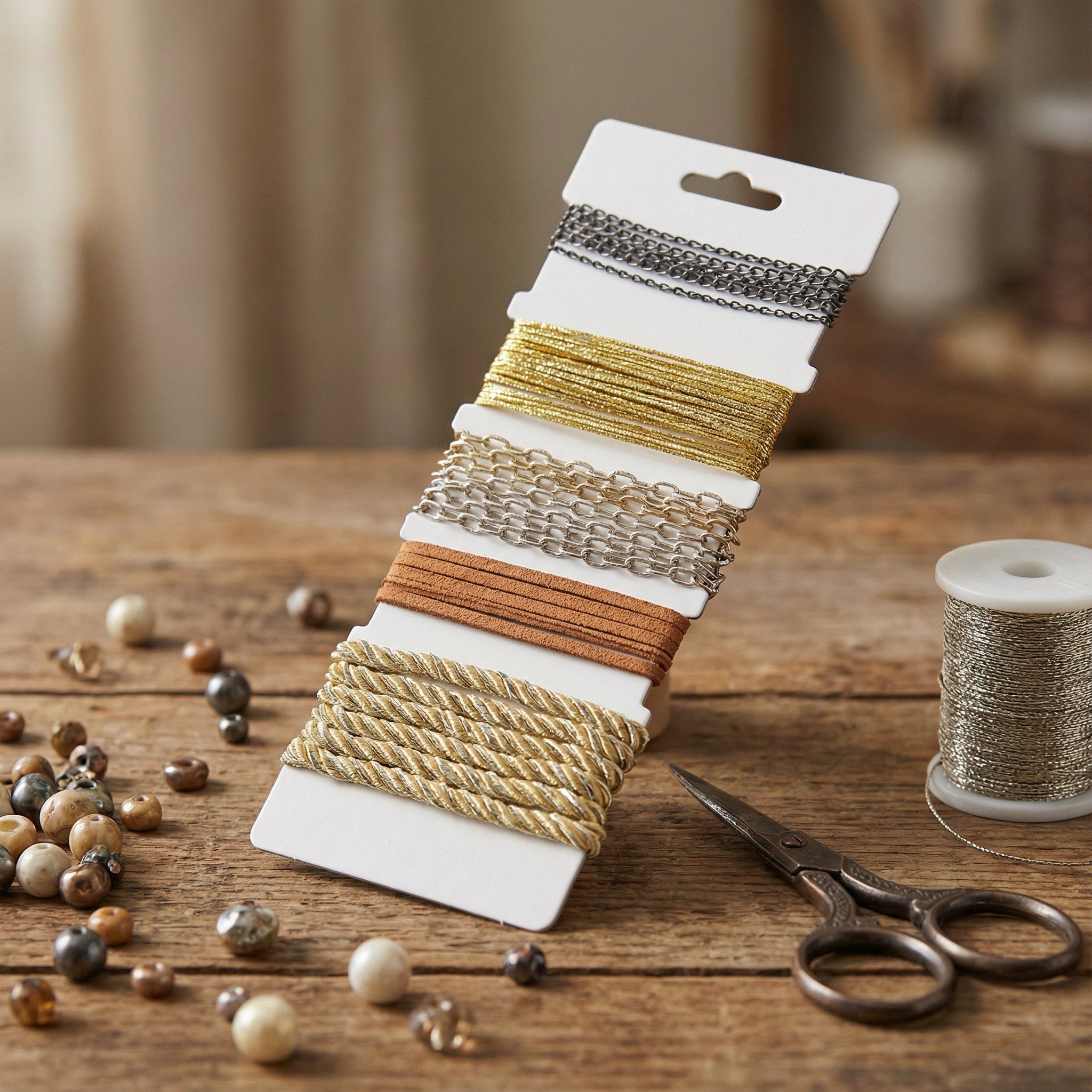 Assorted Jewelry Chains and Cords Crafting Set - Charming Charlie