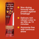 Creme of Nature Pure Honey Hydrating Color Boost Semi-Permanent Fire Red Hair Dye, 3 fl oz - Charming Charlie