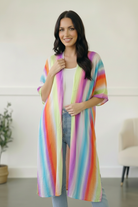Caught in Technicolor Open Kimono - Charming Charlie