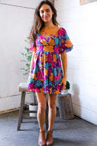Rosewood Romance Banded Surplice Dress - Charming Charlie
