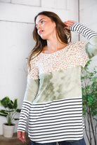 A Bold Blend Long Sleeve Tee - Charming Charlie