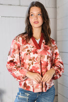 On Blossom Lane Floral Blouse - Charming Charlie