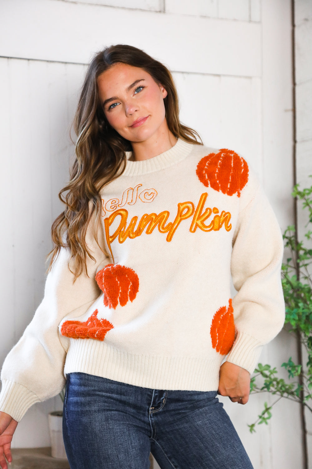 Hello Gourd-geous Pumkin Patch Pullover - Charming Charlie