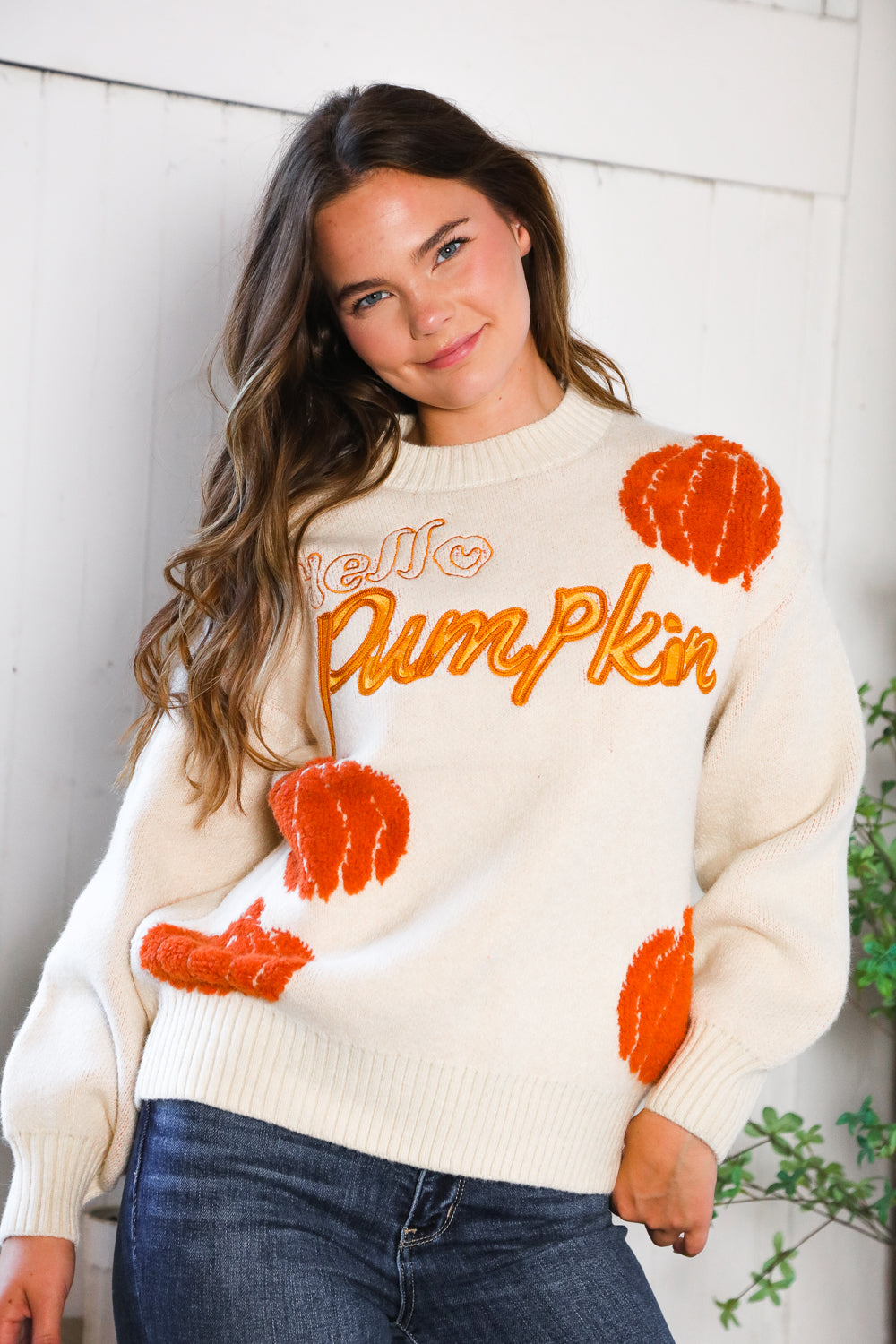 Hello Gourd-geous Pumkin Patch Pullover - Charming Charlie