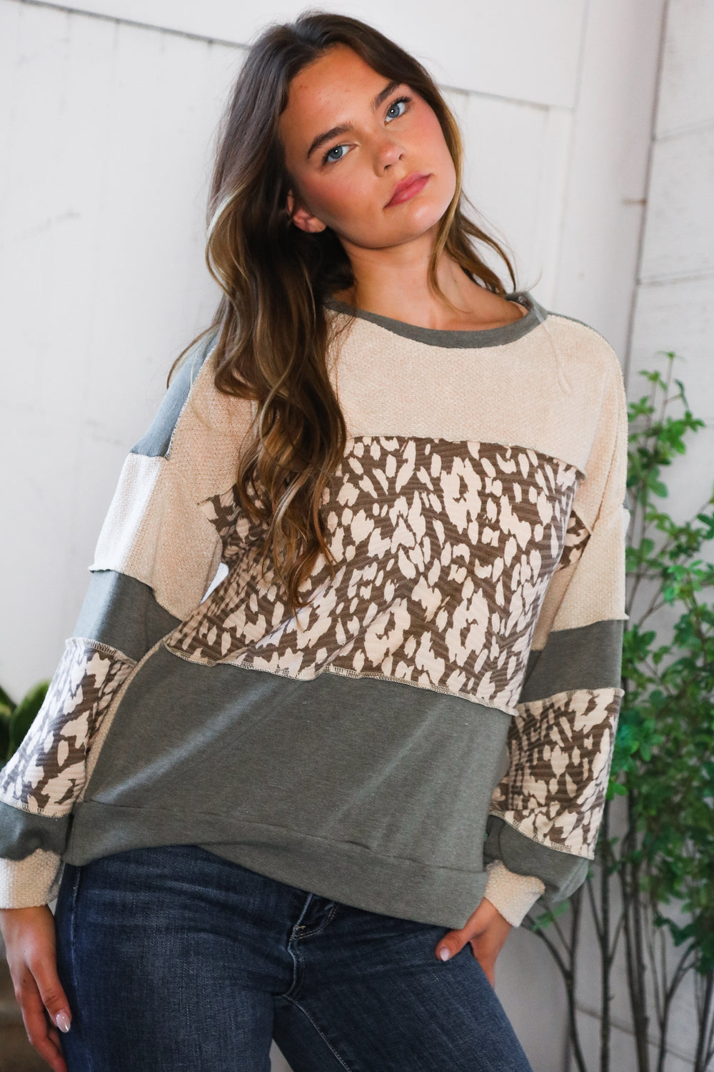 The Wanderer French Terry Pullover - Charming Charlie