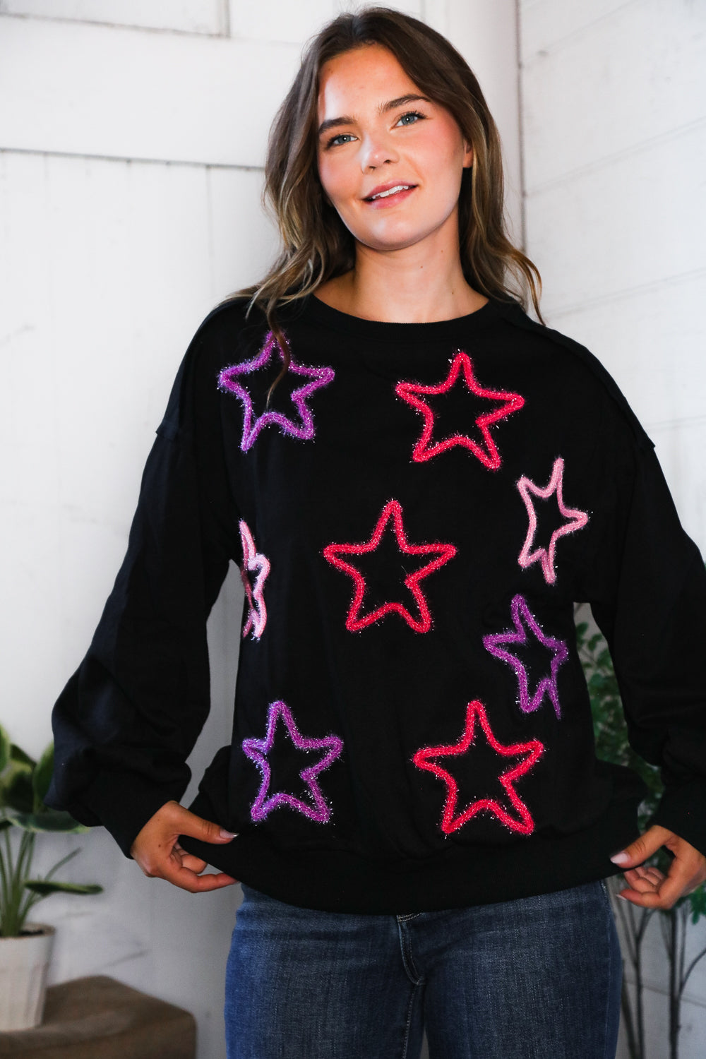 You Gave Me The Stars Cozy Sweater - Charming Charlie