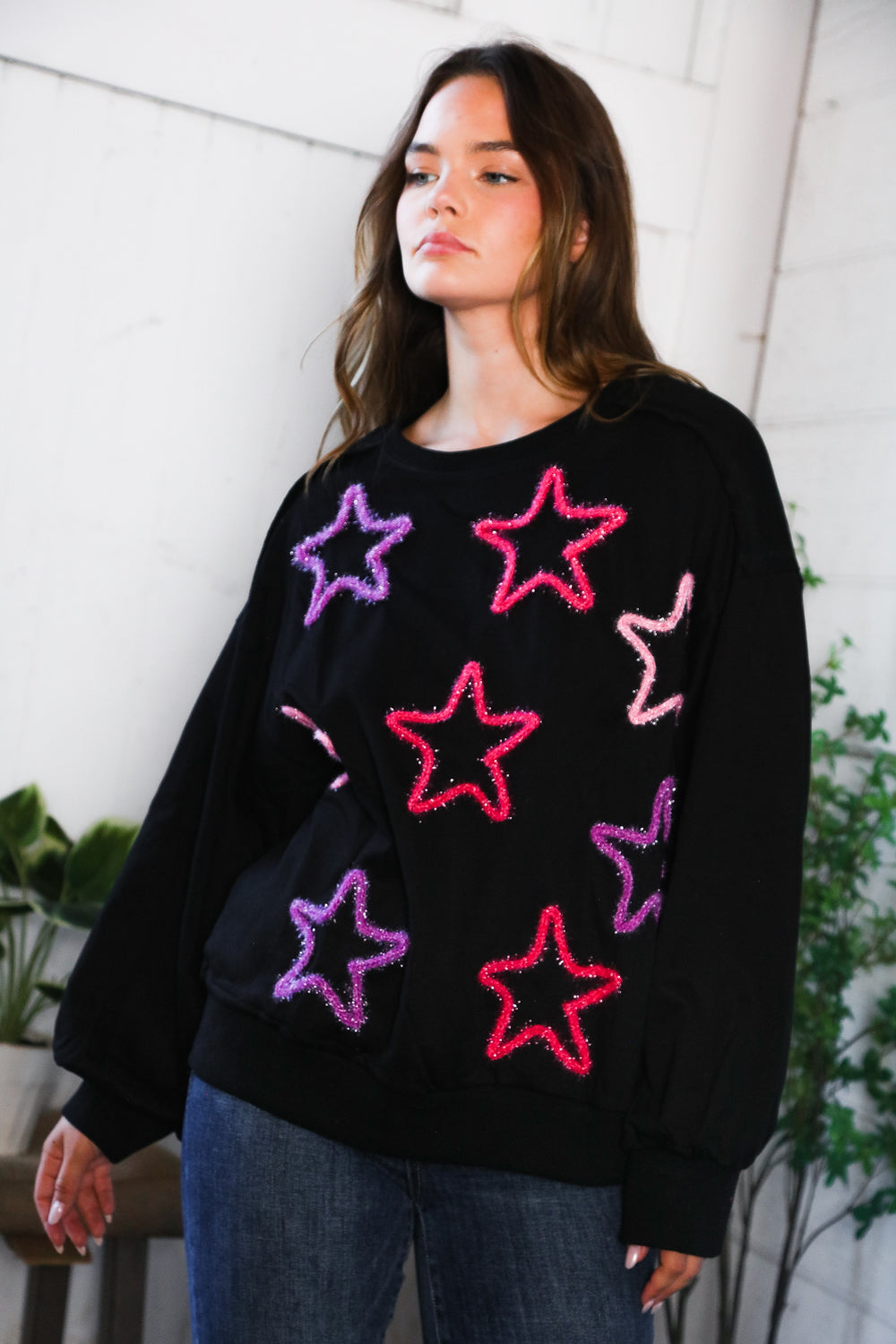You Gave Me The Stars Cozy Sweater - Charming Charlie