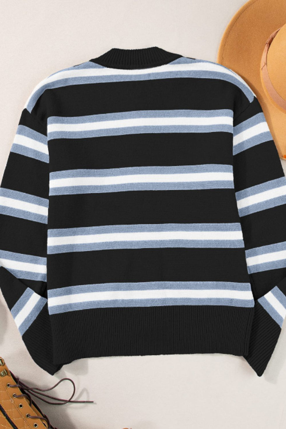 [Strut and Bolt Button Down Stripe Cardigan main image 0