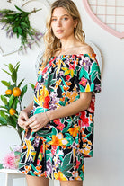 Cotton Bleu by Nu Label Floral Off-Shoulder Top - Charming Charlie