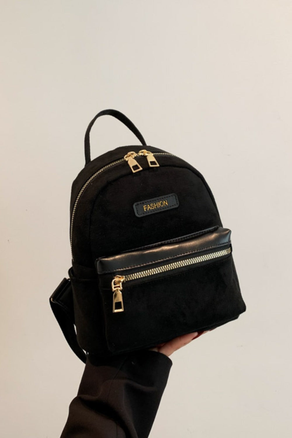Suede Adjustable Strap Backpack Bag – Charming Charlie
