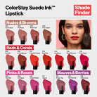 REVLON Lipstick, ColorStay Suede Ink, Built-in Primer - Charming Charlie