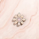Exquisite Petal Pink Floral Jewelry Pendant - Charming Charlie