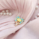 Colorful Sunburst Rhinestone Pendant Charm - Charming Charlie
