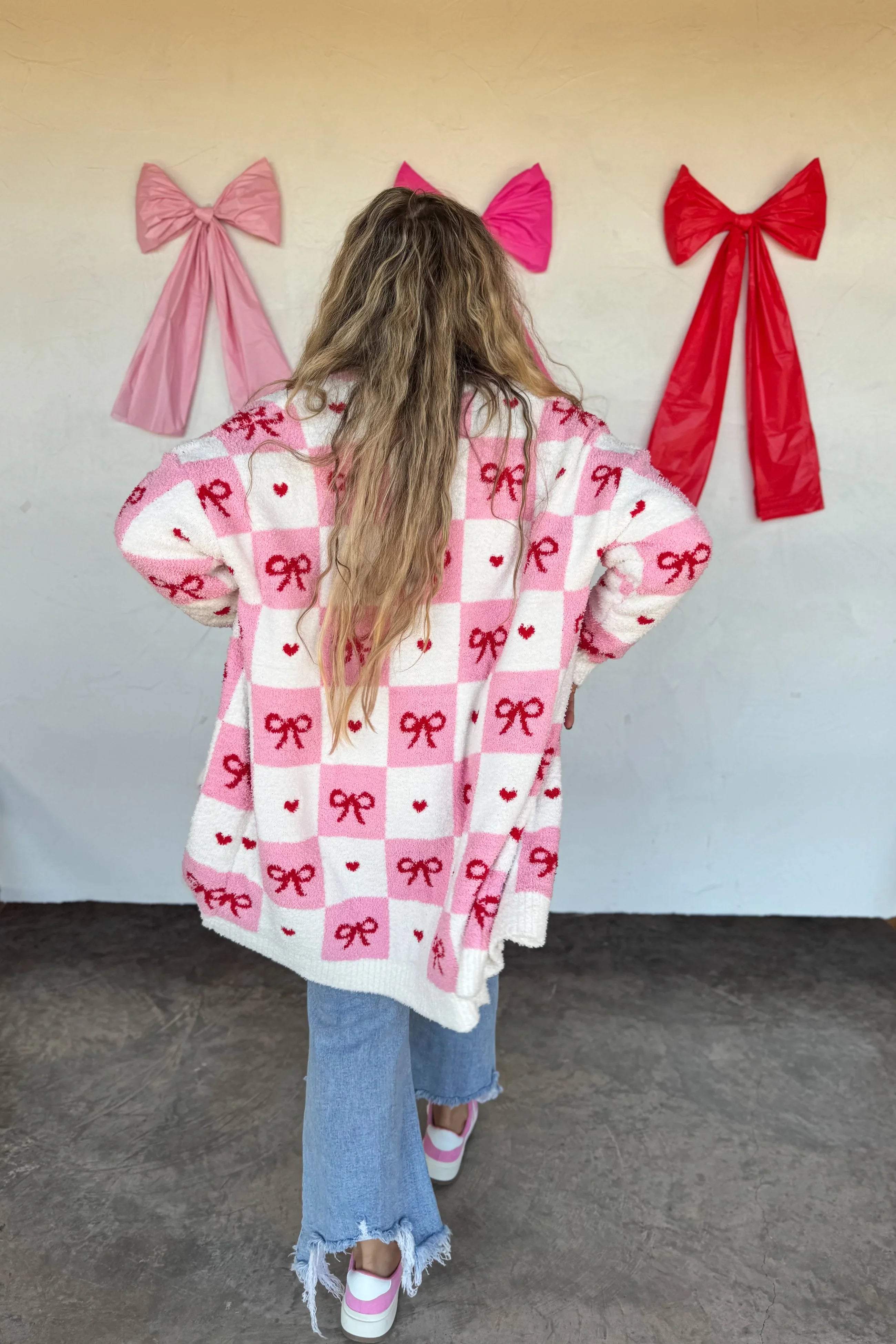 PREORDER: Valentines Cloud Cardigan - Charming Charlie