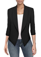 Open Front Blazer Jacket