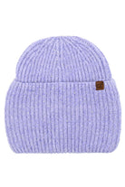 Lavender C.C Wide Cuff Metallic Sequin Beane