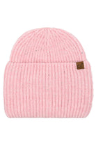 Pink C.C Wide Cuff Metallic Sequin Beane