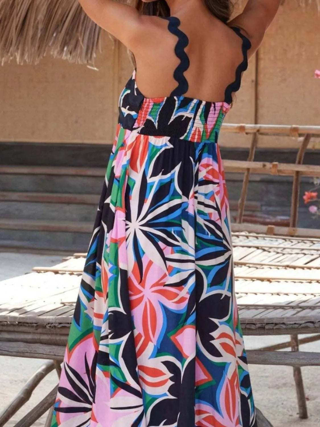 Square Collar Cami Dress
