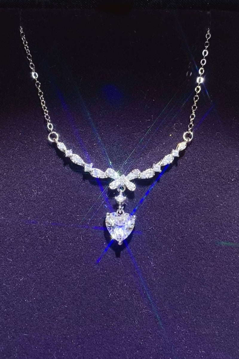 1 Carat Moissanite 8K Gold Plated Necklace main image 0