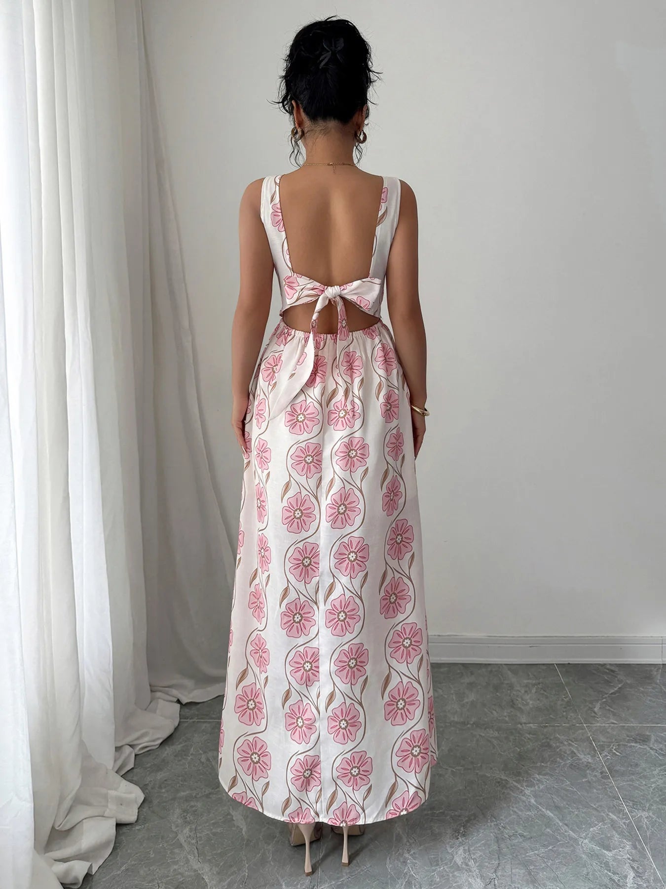 Charlene Floral Maxi Dress