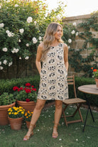 Sweet as Honey Floral Honeycomb Dress - Charming Charlie
