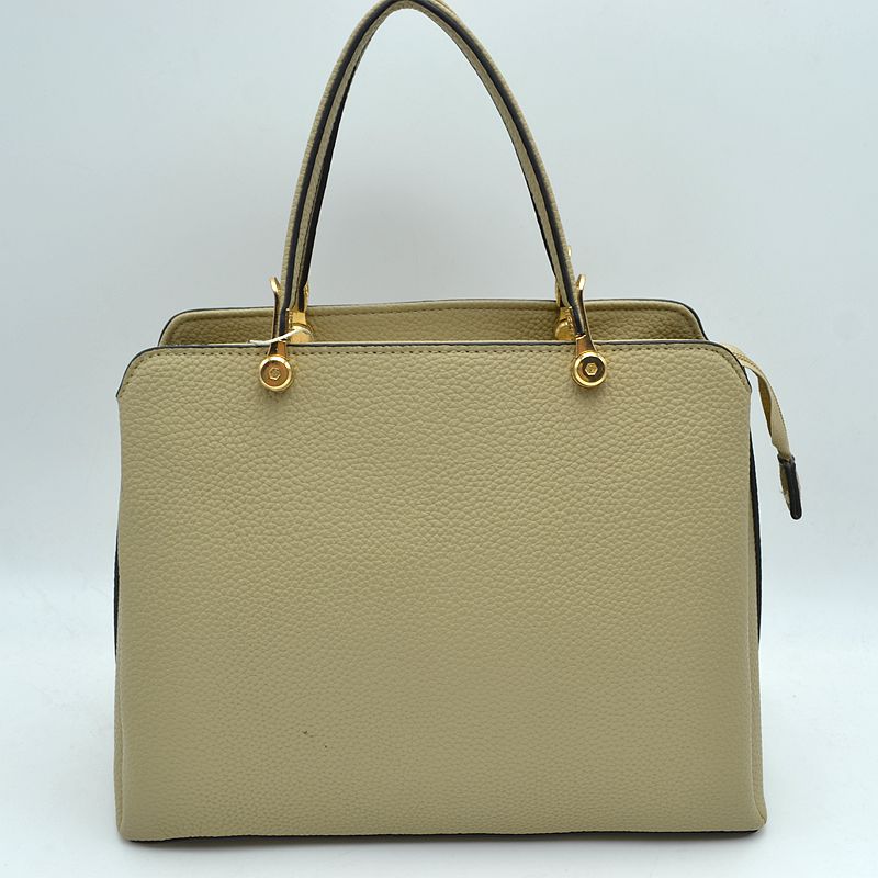 Women’s Textured Faux Leather Top Handle Tote Bag - Tote Bag