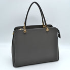 Women’s Textured Faux Leather Top Handle Tote Bag - Tote Bag