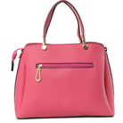 Women’s Textured Faux Leather Top Handle Tote Bag - Tote Bag