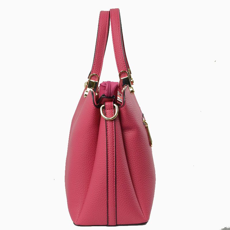 Women’s Textured Faux Leather Top Handle Tote Bag - Tote Bag