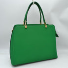 Women’s Textured Faux Leather Top Handle Tote Bag - Tote Bag