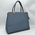 Women’s Textured Faux Leather Top Handle Tote Bag - Tote Bag