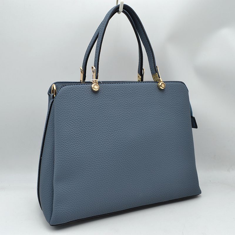 Women’s Textured Faux Leather Top Handle Tote Bag - Tote Bag
